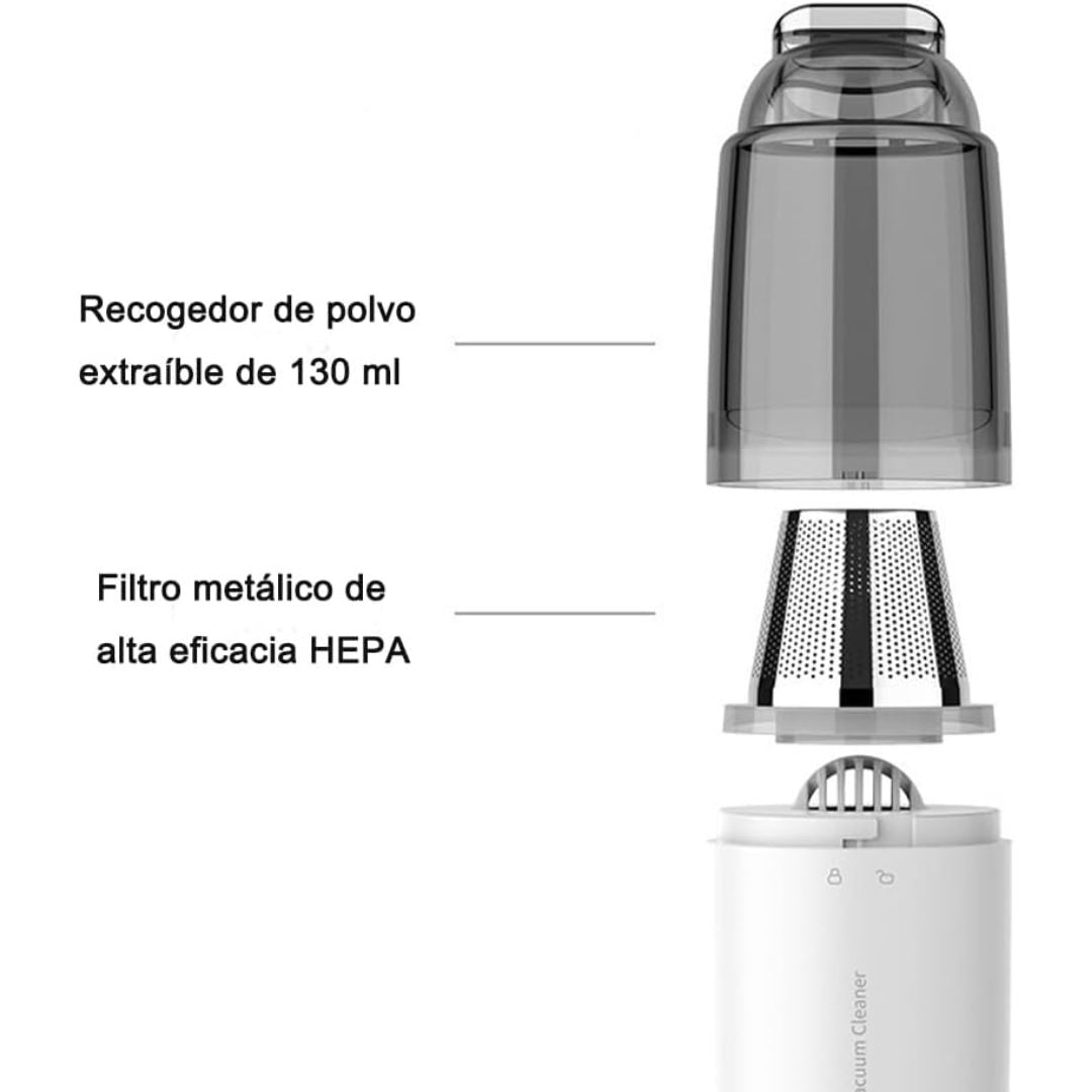 Aspiradora Inalámbrica Recargable USB